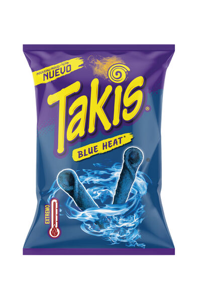 Snacks de ma&iacute;z Takis Blue Heat 130g