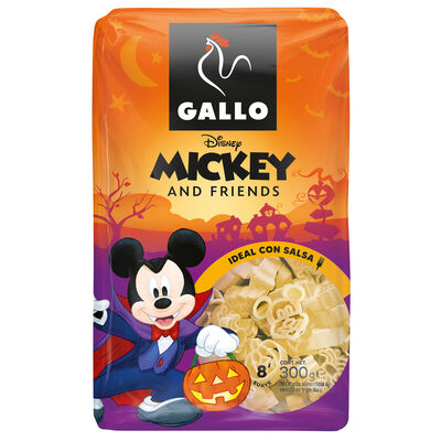 Pasta Gallo 300g disney mickey & friends halloween
