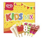 Helado para ni&ntilde;os en presentaci&oacute;n mix de 8 unidades Frigo
