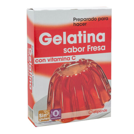 Gelatina de fresa Alipende 2 uds 170g
