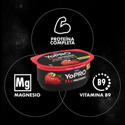 Yopro Proteína Danone Pack 4 Sabor Fresa