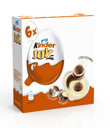 Huevo Kinder Joy 6 unid
