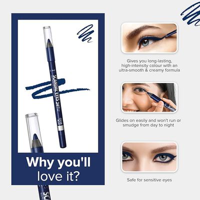 Lápiz de ojos Rimmel Scandal'eyes 24h 008 blue