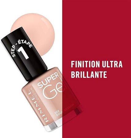 Maquillaje pintauñas Rimmel Super Gel 012