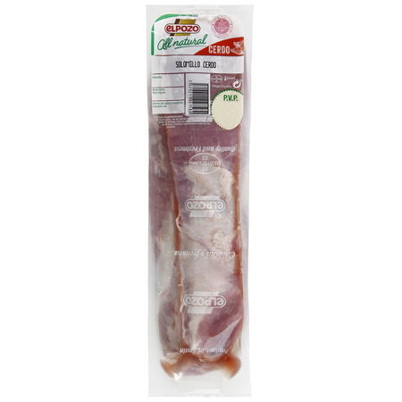 Solomillo de cerdo all natural ElPozo 500g aproximadamente