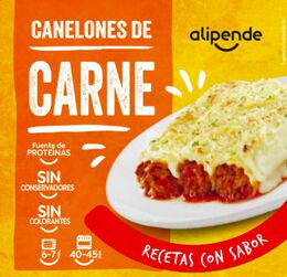Canelones Alipende 280g pack 2 carne