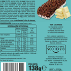 Barritas de cereales con chocolate blanco Alipende 138g