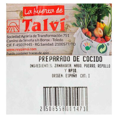 Preparado para cocido bandeja 1kg aproximadamente