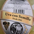 Uva blanca con semilla bandeja 500g