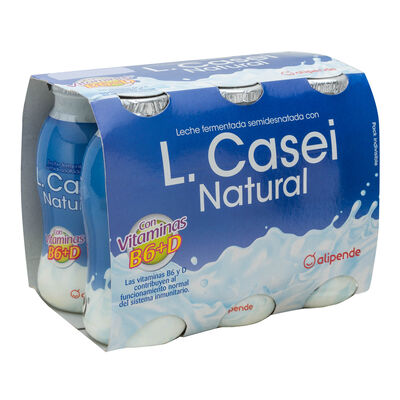 L Casei Alipende pack 6 natural azucarado