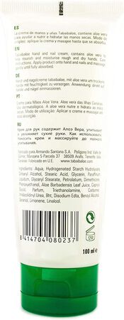 Crema de manos Tabaibaloe 100 ml 2 unidades Aloe Vera