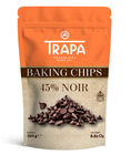 Chips de chocolate negro 45% para reposter&iacute;a Trapa 250g