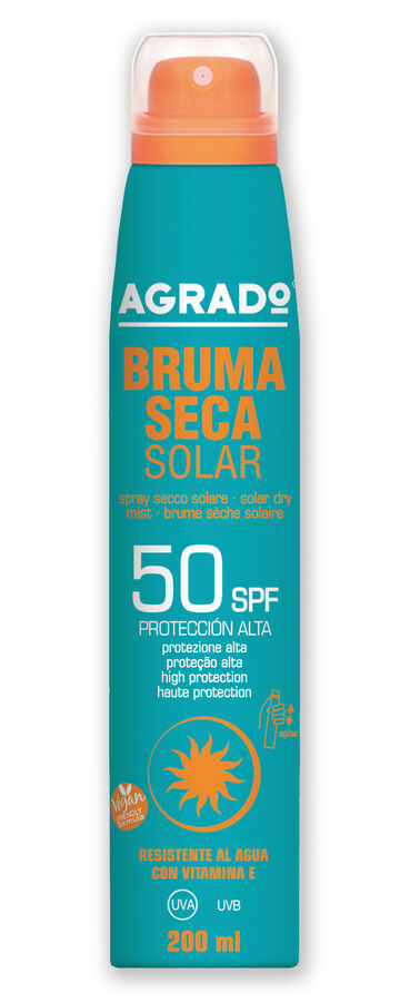 Bruma seca solar Agrado 200 ml FPP50