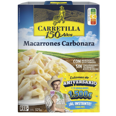 Macarrones Carretilla 325g carbonara