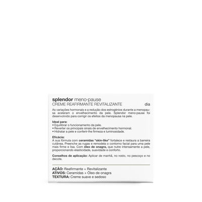 Crema de d&iacute;a reafirmante revitalizante Bella Aurora 30ml Splendor Meno-Pause