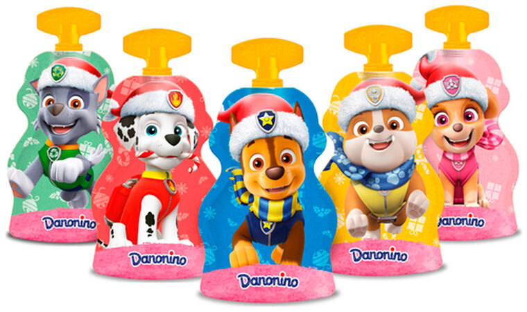 Petit Danonino para llevar pack 4 fresa y plátano