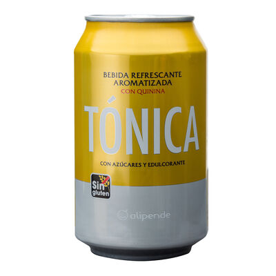 Refresco tónica Alipende lata 33cl con quinina