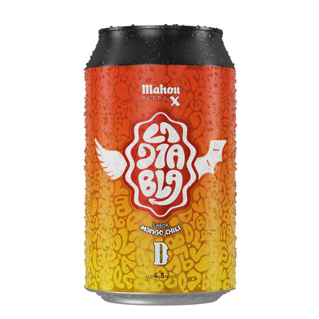 Cerveza sabor mango chili La Diabla Mahou 33cl