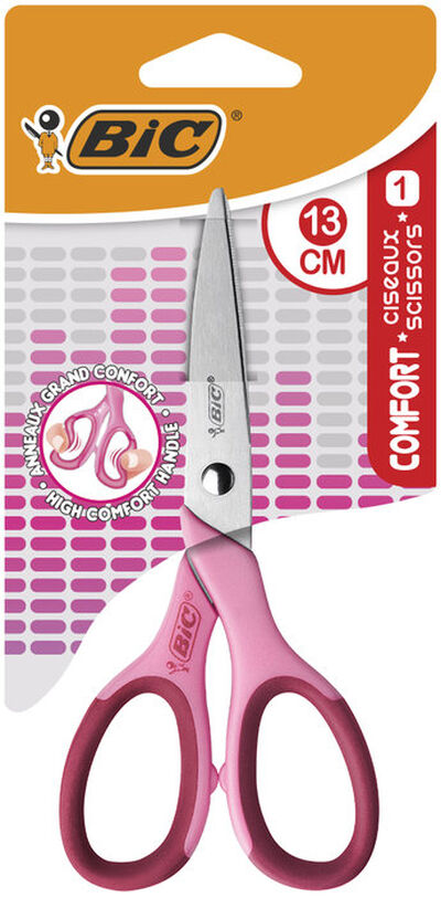 Tijeras Escolar Comfort Bic 13Cm