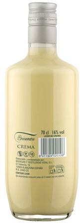 Licor crema limoncello Brisamare 70cl