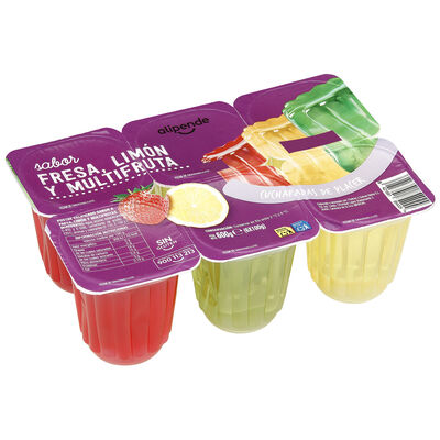 Gelatina Alipende Pack 6 Sabores