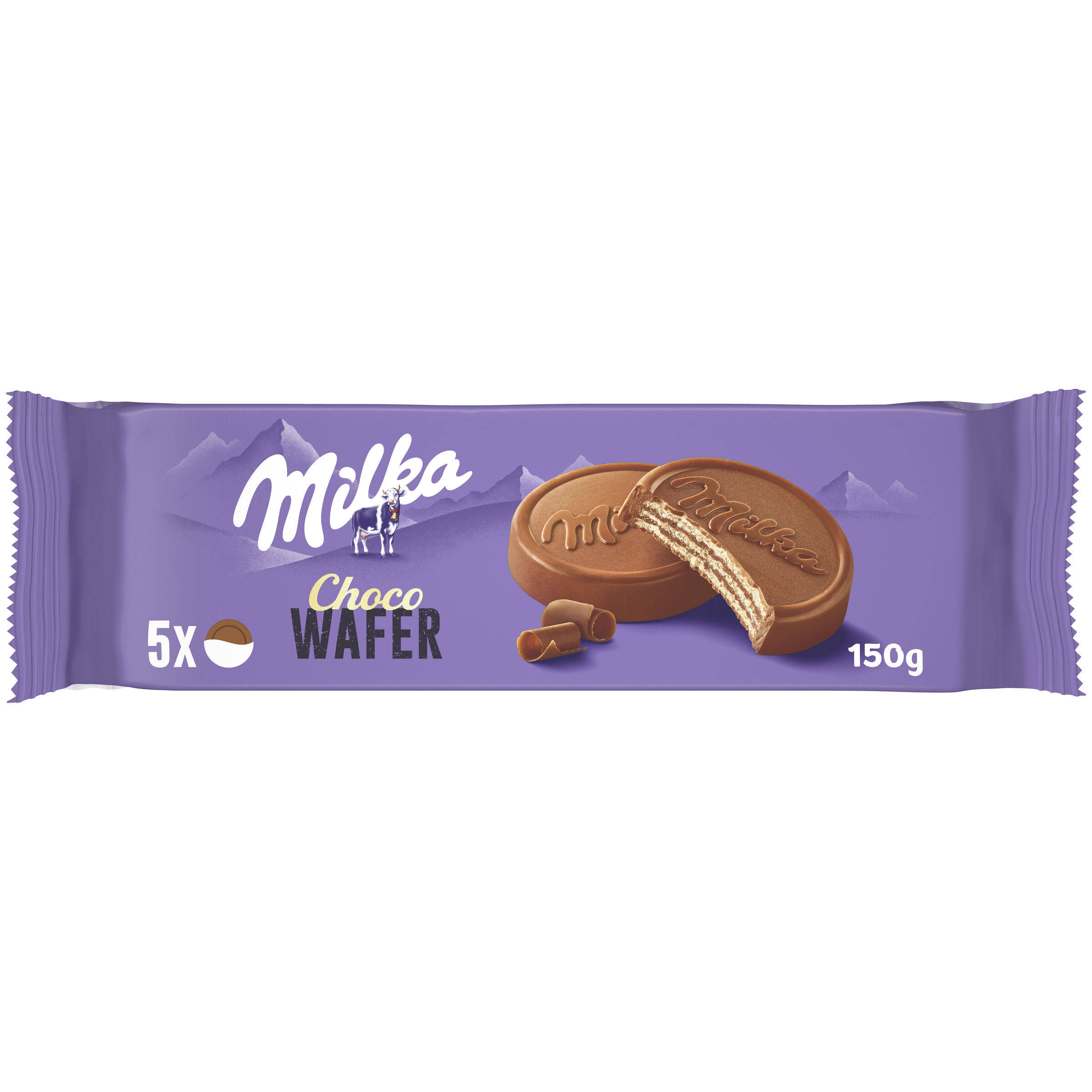 Galleta barquillo Milka Choco Wafer 150g