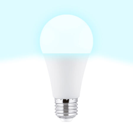 Bombilla Led esférica e27 plástico TM a65 15W fría