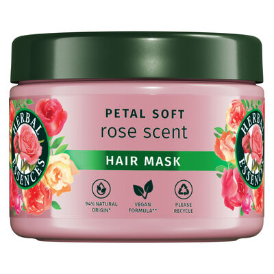 Mascarilla capilar Herbal Essences 500ml suavidad aroma a rosas