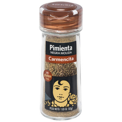 Pimienta negra Carmencita 52g molida