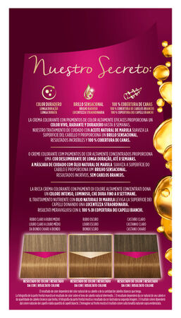 Tinte de cabello Schwarzkopf Palette nº 7.5 rubio dorado-caramelo