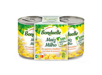 Maíz dulce sin azúcares añadidos Bonduelle Pack 2 140g
