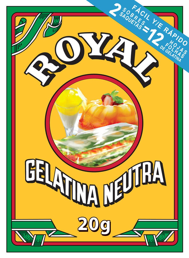 Gelatina neutra Royal 20g