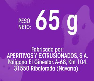 Snack fantasmas Alipende 65g
