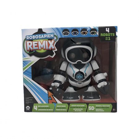 Juguete Robosapiens Remix Woo Wee 4 En 1
