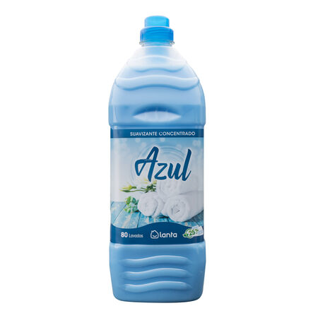 Suavizante Lanta 80 lavados frescor azul