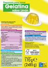 Preparado para hacer gelatina de lim&oacute;n Alipende 2 uds 170g