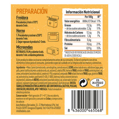 Croquetas de cocido Aldelis 190g
