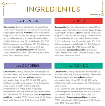 Alimento h&uacute;medo para gato gourmet Gold P24 mousse