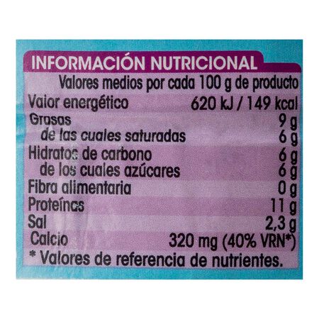 Queso fundido light en porciones Alipende 16 uds