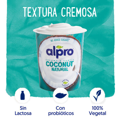 Yogur Alpro 350g coconut