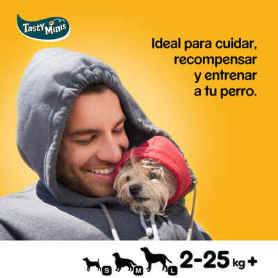 Snack perro Pedrigree Tasty Cheese Bites 140g