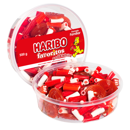Golosinas favoritos red&white Haribo 500g