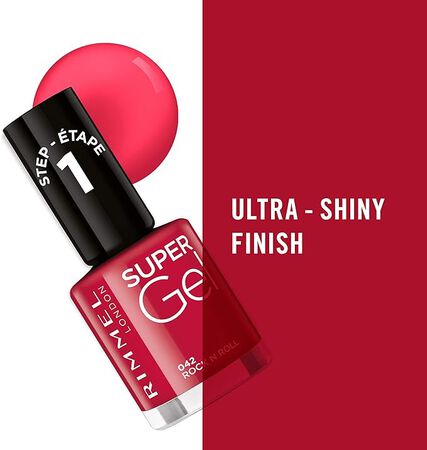 Pintauñas Rimmel Super Gel 042 rock n roll