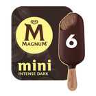 Helado bombón Magnum mini 6 uds intense dark 70%