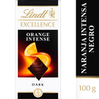 Chocolate negro Lindt excellence 100g naranja