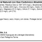 Agua con gas San Pellegrino 50cl