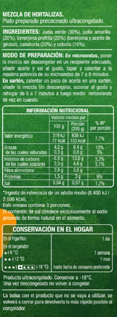 Salteado Alipende 600g verduras de primavera