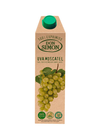Zumo de uva moscatel 100% exprimido Don Simon 1l