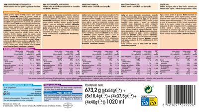 Helado mix Alipende surtido 20 uds