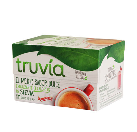 Endulzante Truvia stevia 40 sobres